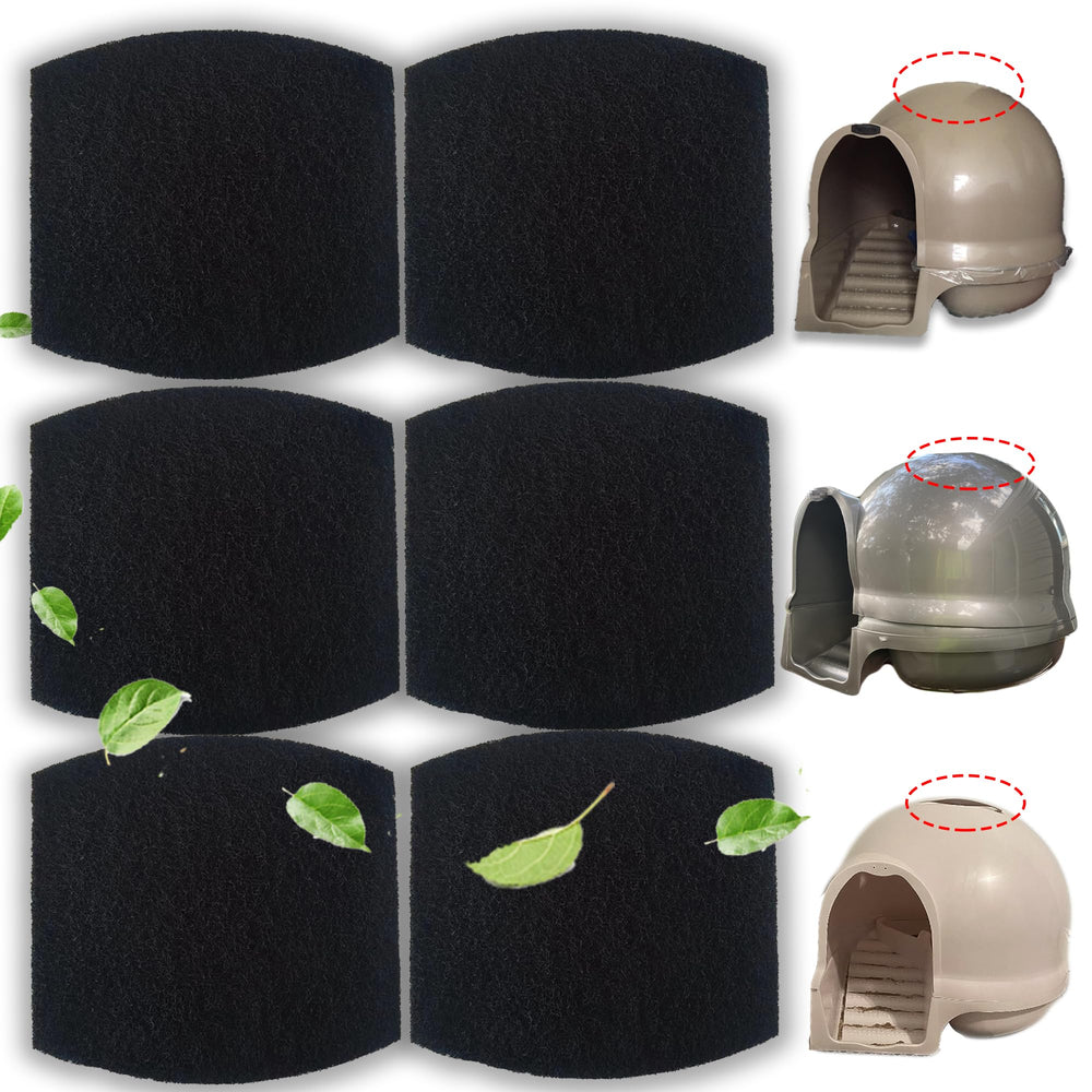 PurifyLogix filtre carbone pour Petmate Booda Clean Step, réduction des odeurs du bac