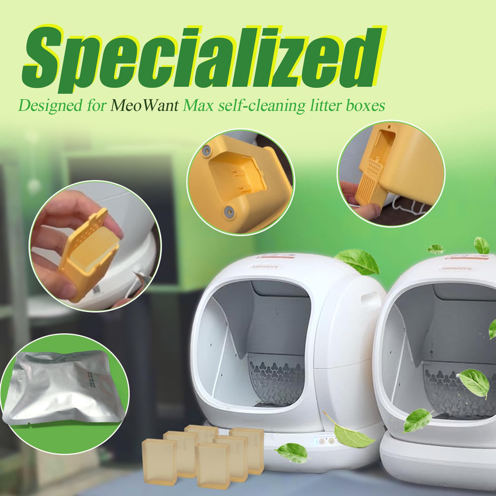PurifyLogix Déodorant MeoWant: sachet individuel prêt à l’installation rapide.