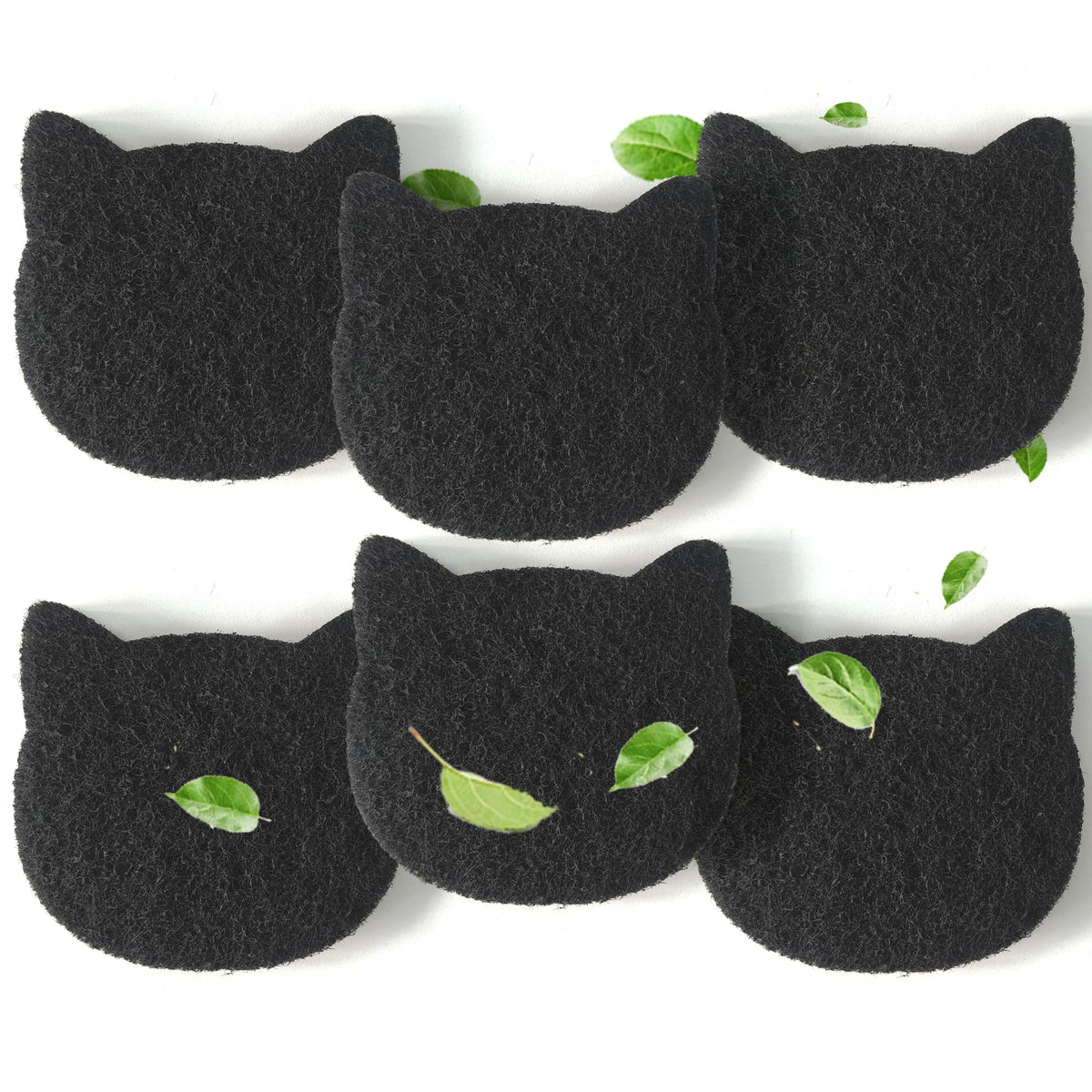 PurifyLogix filtre charbon litiere pack-six prêt à absorber les odeurs.