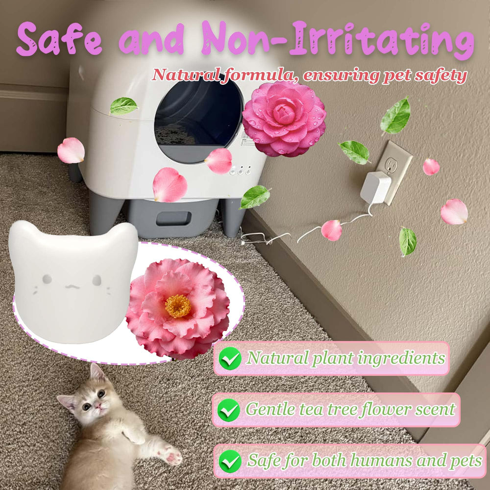 PurifyLogix ingrédients naturels: formulation douce pour chats et humains.