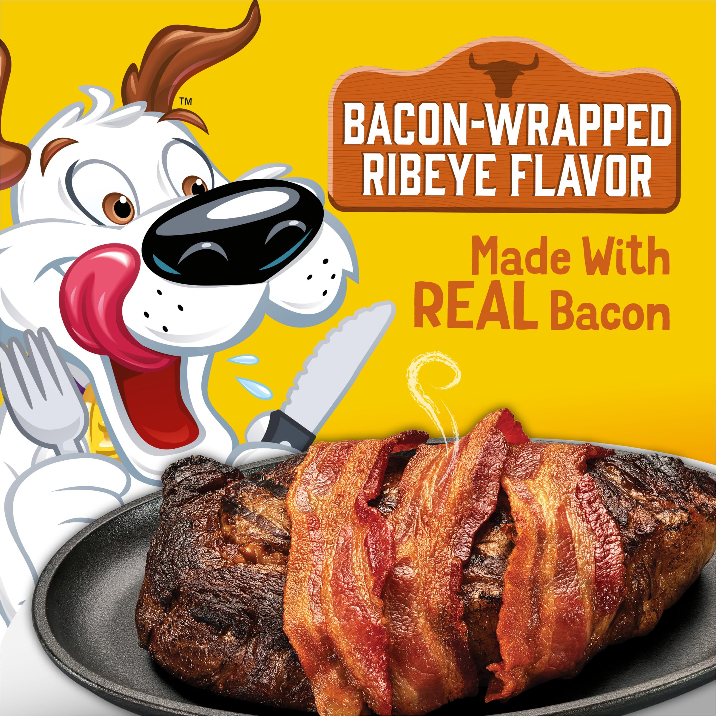 Purina Beggin' offre un arôme appétissant à chaque bouchée.