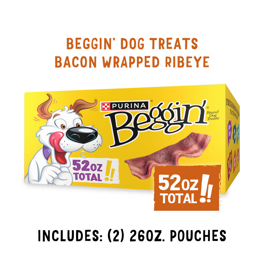 Purina Beggin' comme récompense entre les repas.