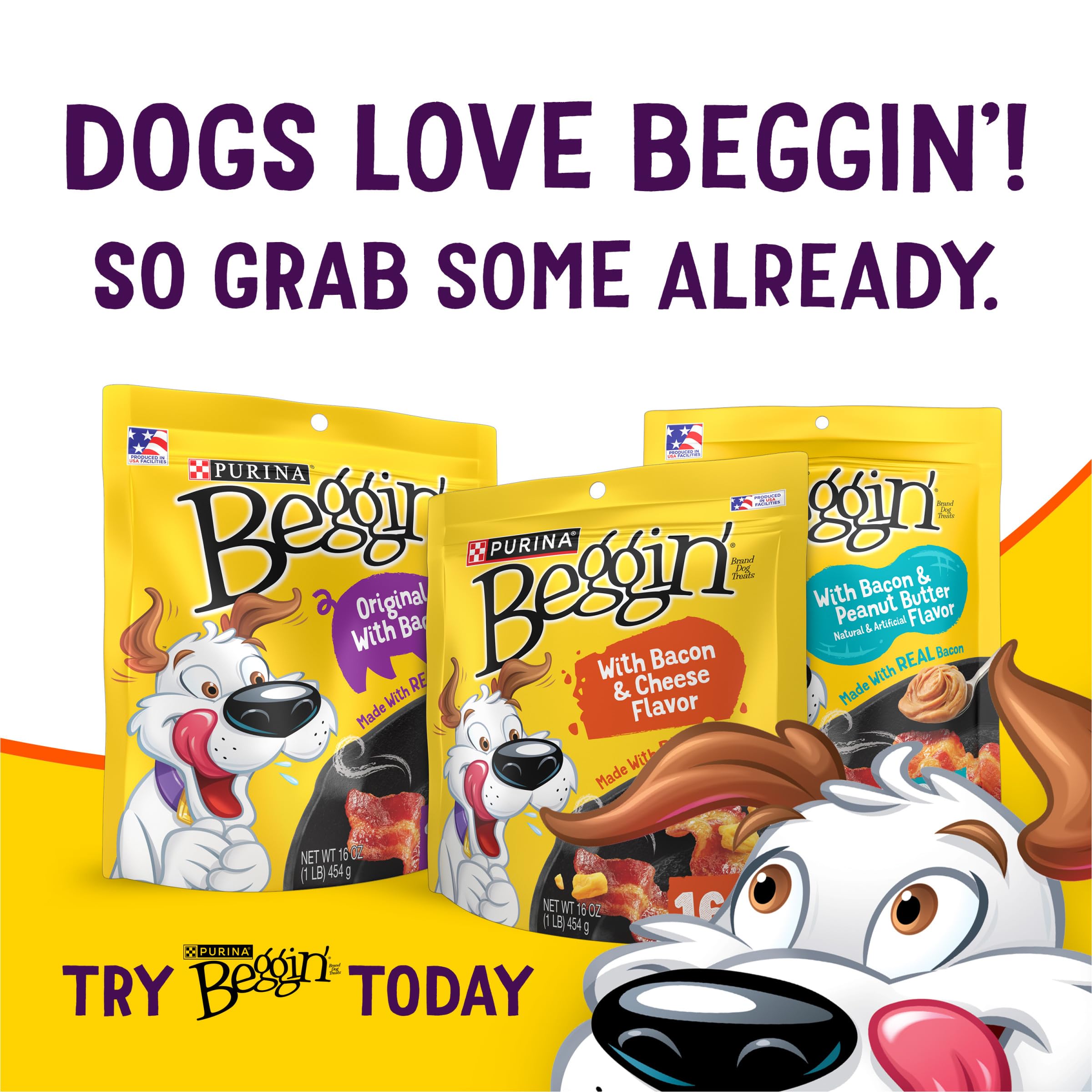 Purina Beggin’ Flavor Stix fabriqués aux États‑Unis, qualité locale