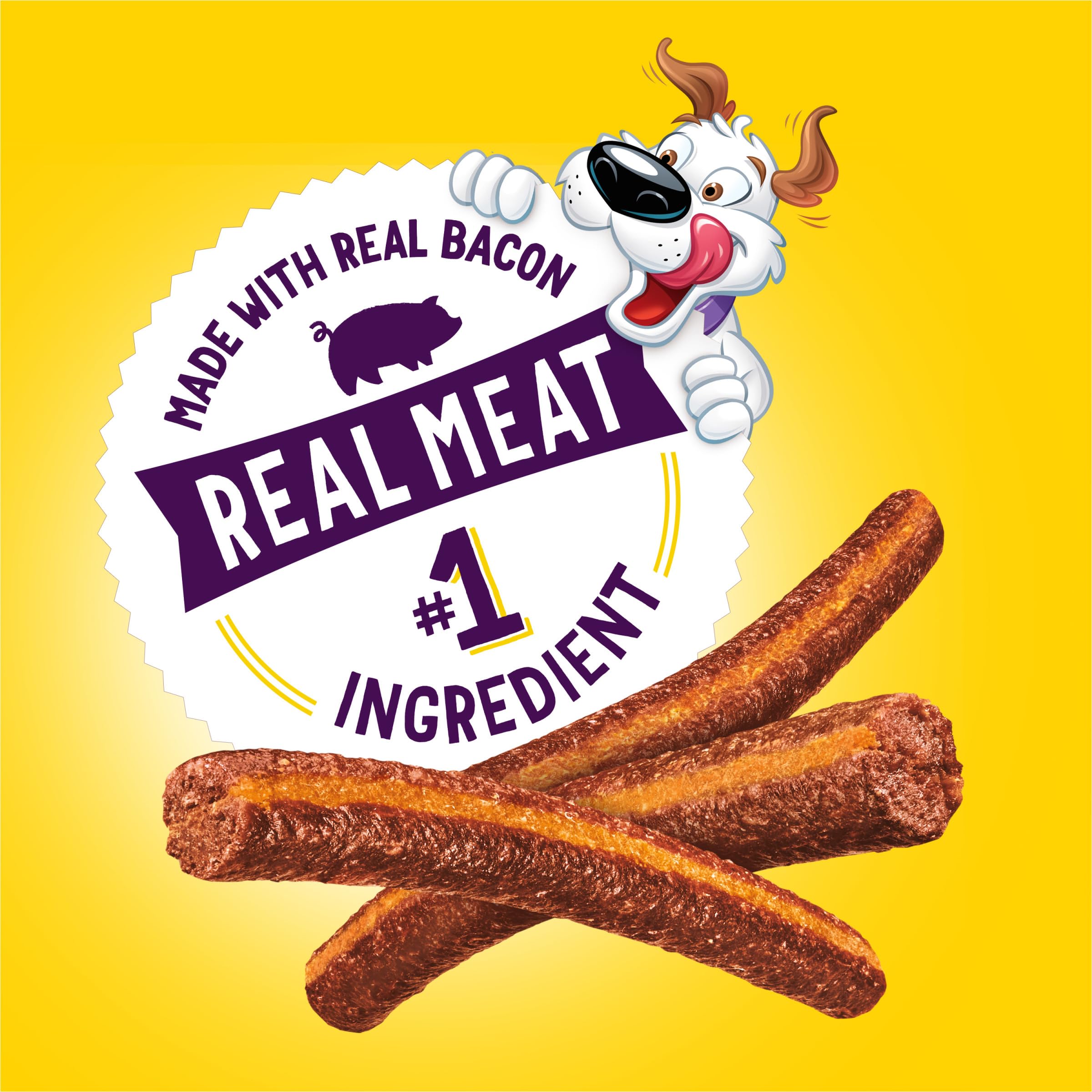 Purina Beggin’ Flavor Stix bacon, morceaux appétissants pour chien