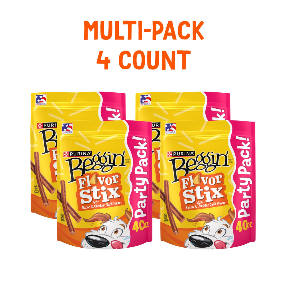 Purina Beggin’ Flavor Stix paquet 40oz, pratique à partager