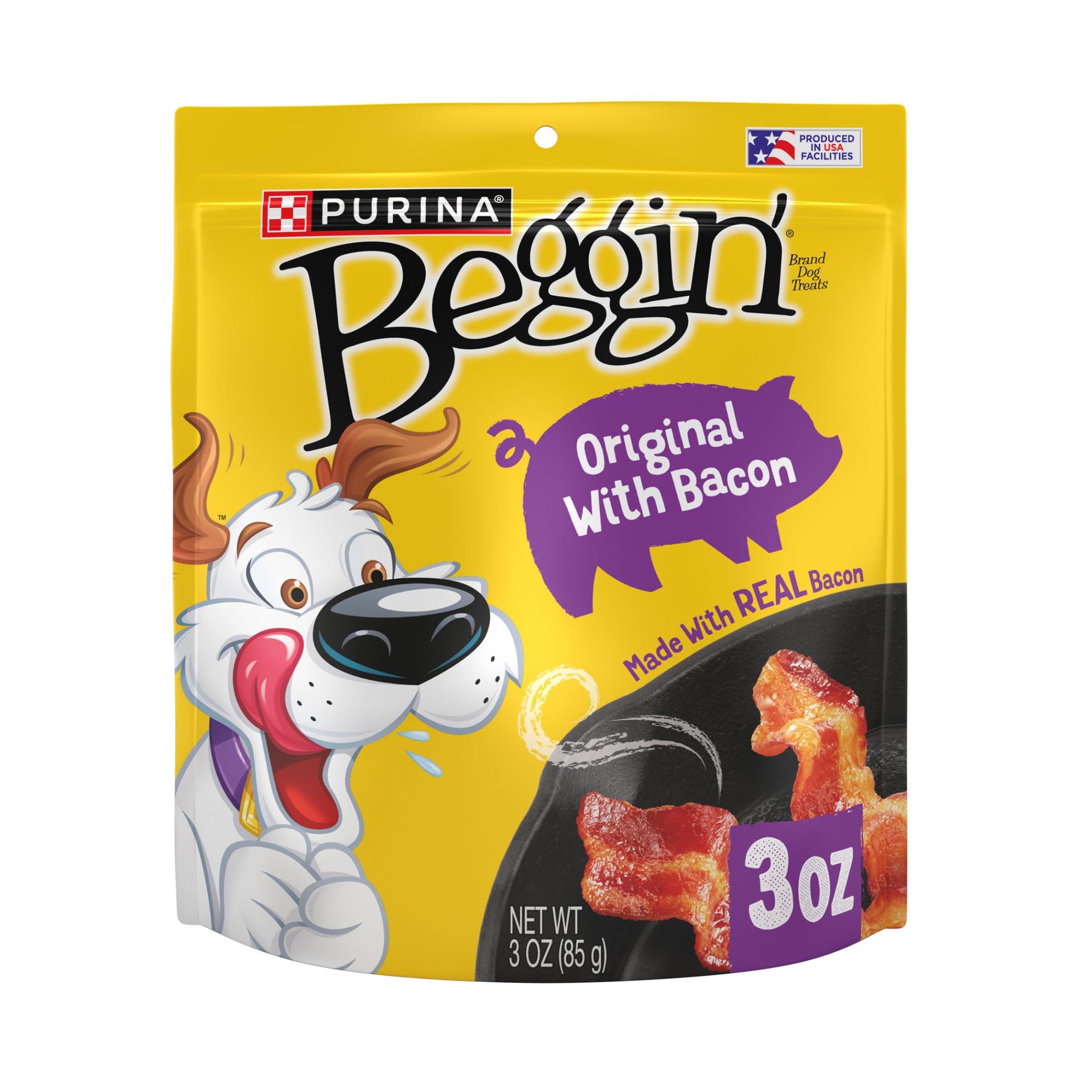 Purina Beggin' Strips avec viande réelle, récompense savoureuse pour chien