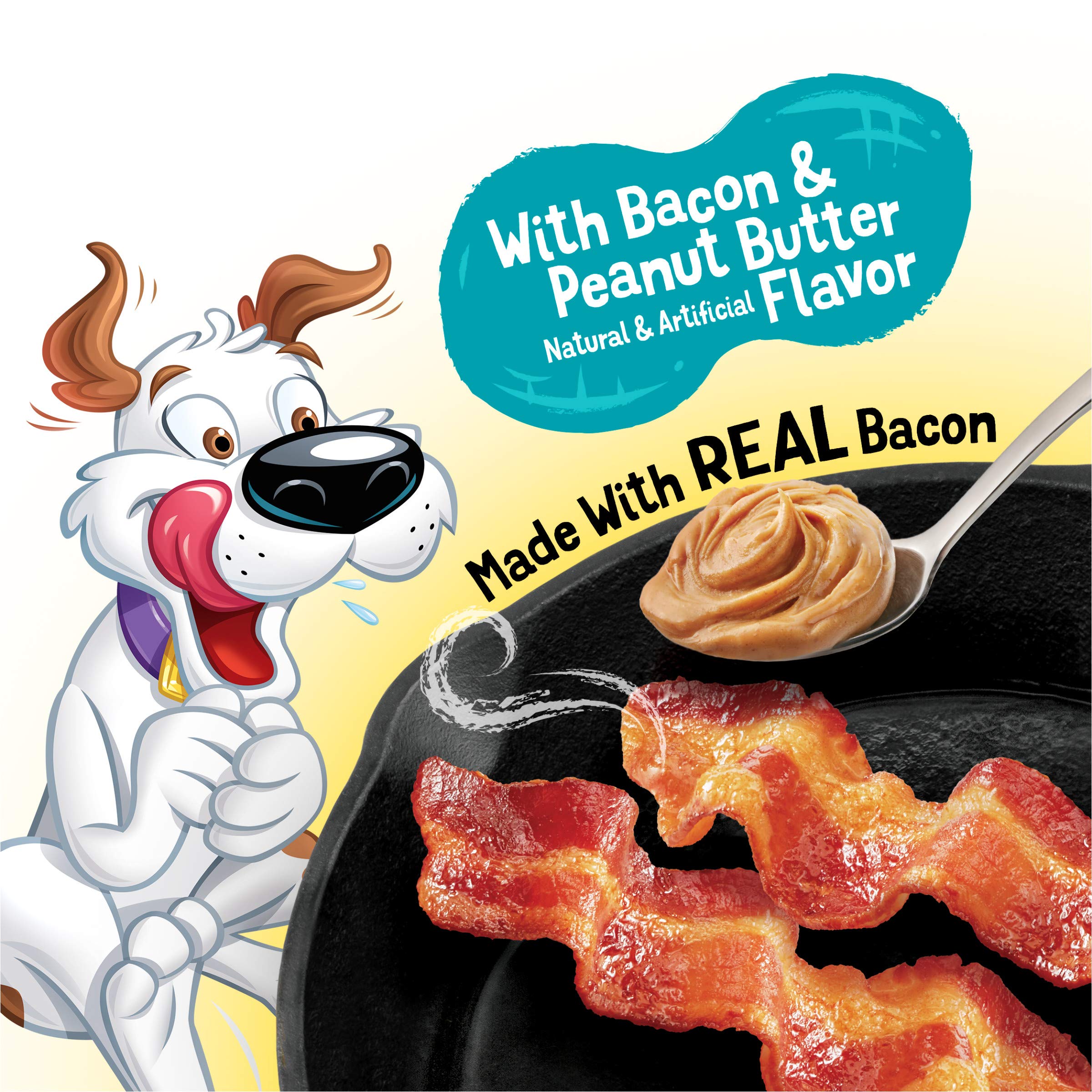 Purina Beggin' Strips au goût beurre de cacahuète, expérience savoureuse pour chien