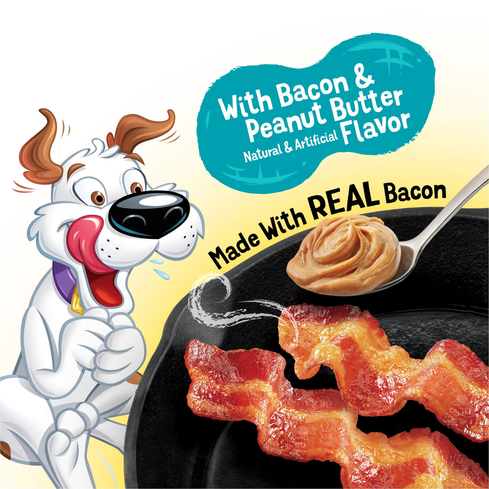 Purina Beggin' Strips au goût beurre de cacahuète, expérience savoureuse pour chien