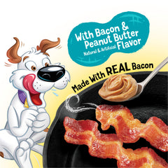 Purina Beggin' Strips au goût beurre de cacahuète, expérience savoureuse pour chien