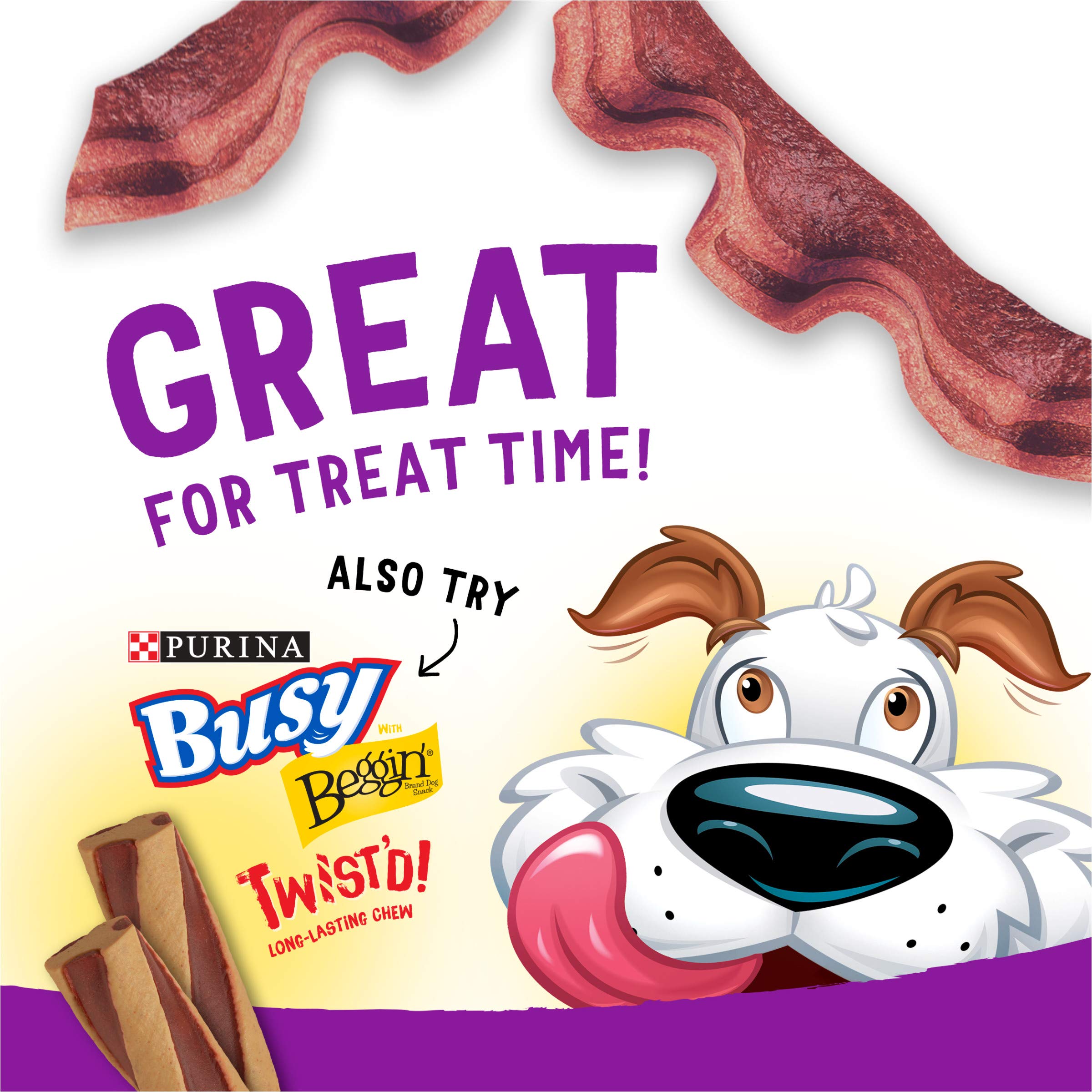 Purina Beggin' Strips saveur boeuf, morceaux tendres à mâcher.