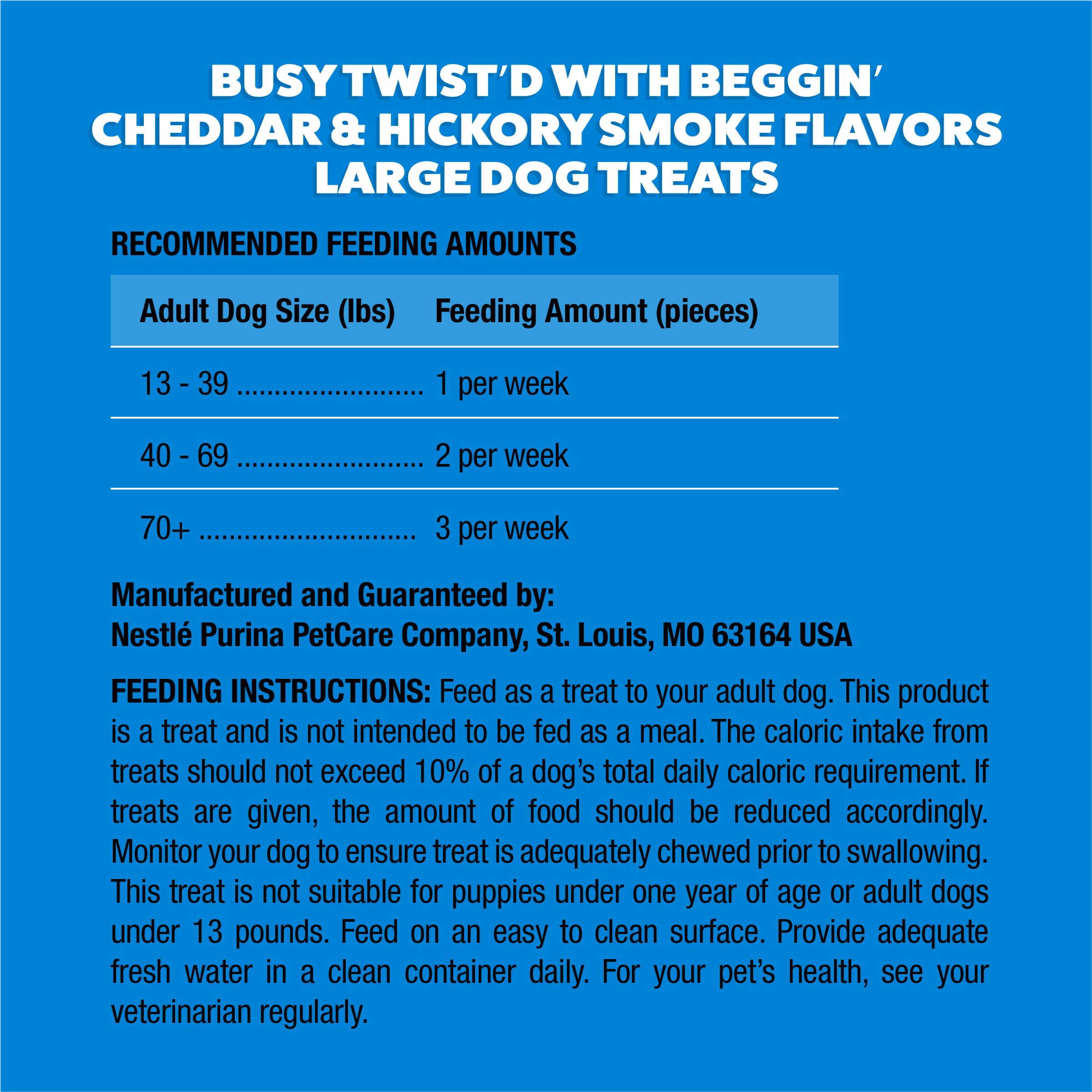 Forme twist Purina Busy Beggin’ Twist’d, jeu engageant.