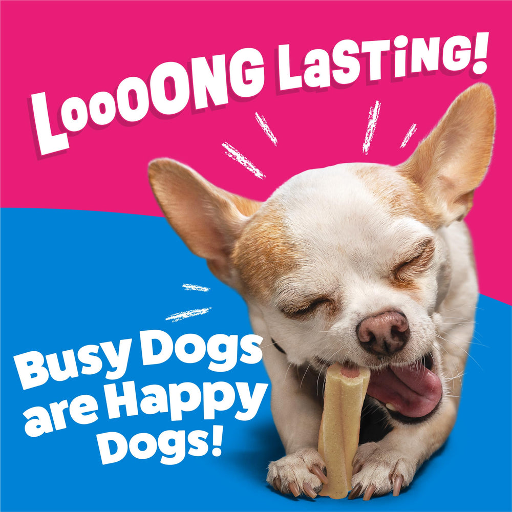 Purina Busy Bone Tiny taille petit chien: adapté aux chiens jusqu’à environ 7 kg.