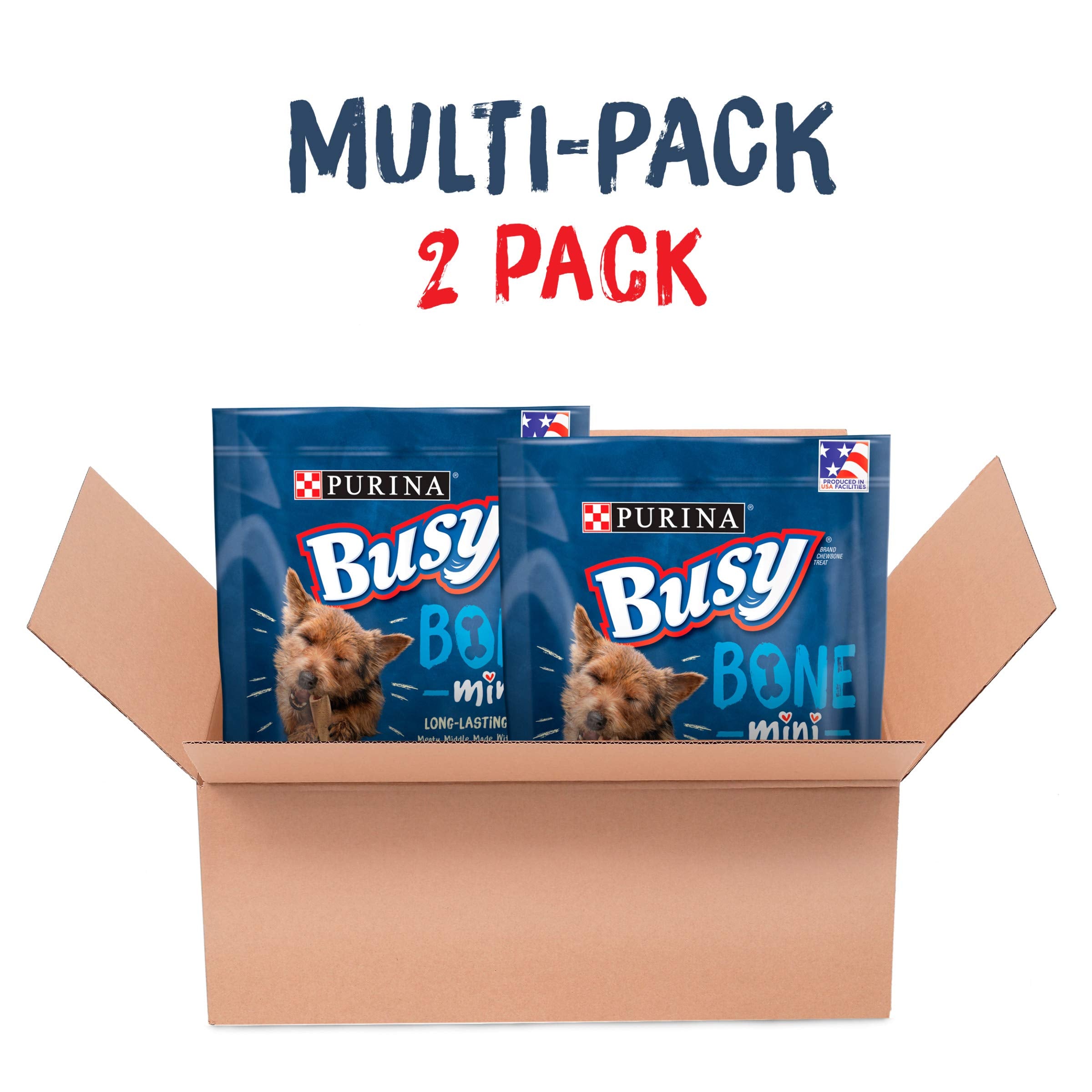 Purina Busy Os Mini – texture ferme pour mâchage prolongé