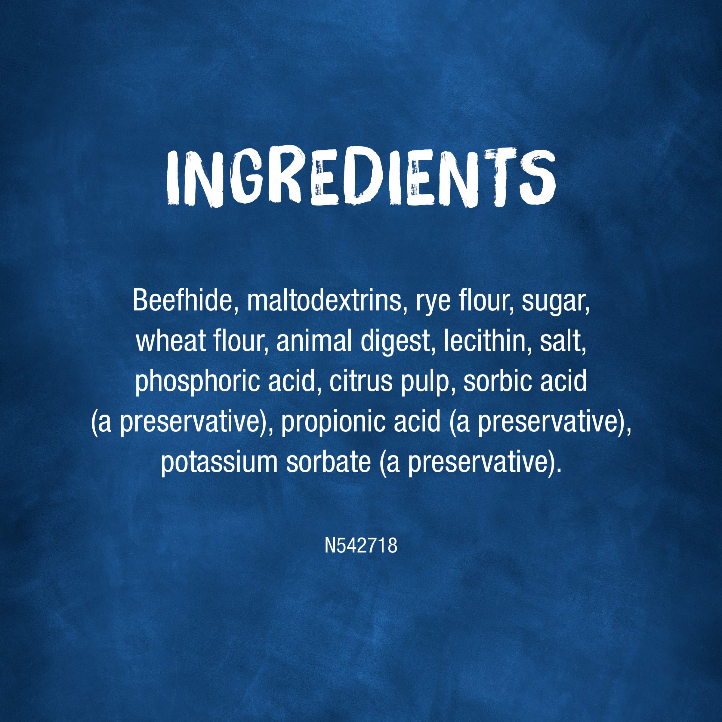 Purina Busy Rollhide: sans colorants ni arômes artificiels pour une alimentation simple.