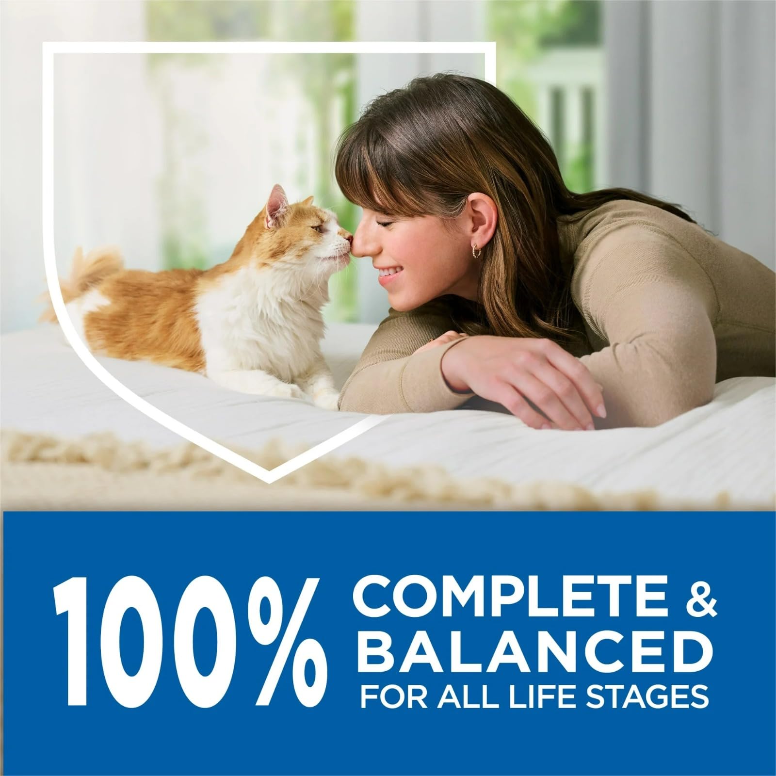 Logo Purina Cat Chow et emballage clairement visible.