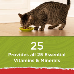 Purina Cat Chow Naturals 25-vitamines-mineraux, nutrition complète pour vitalité.