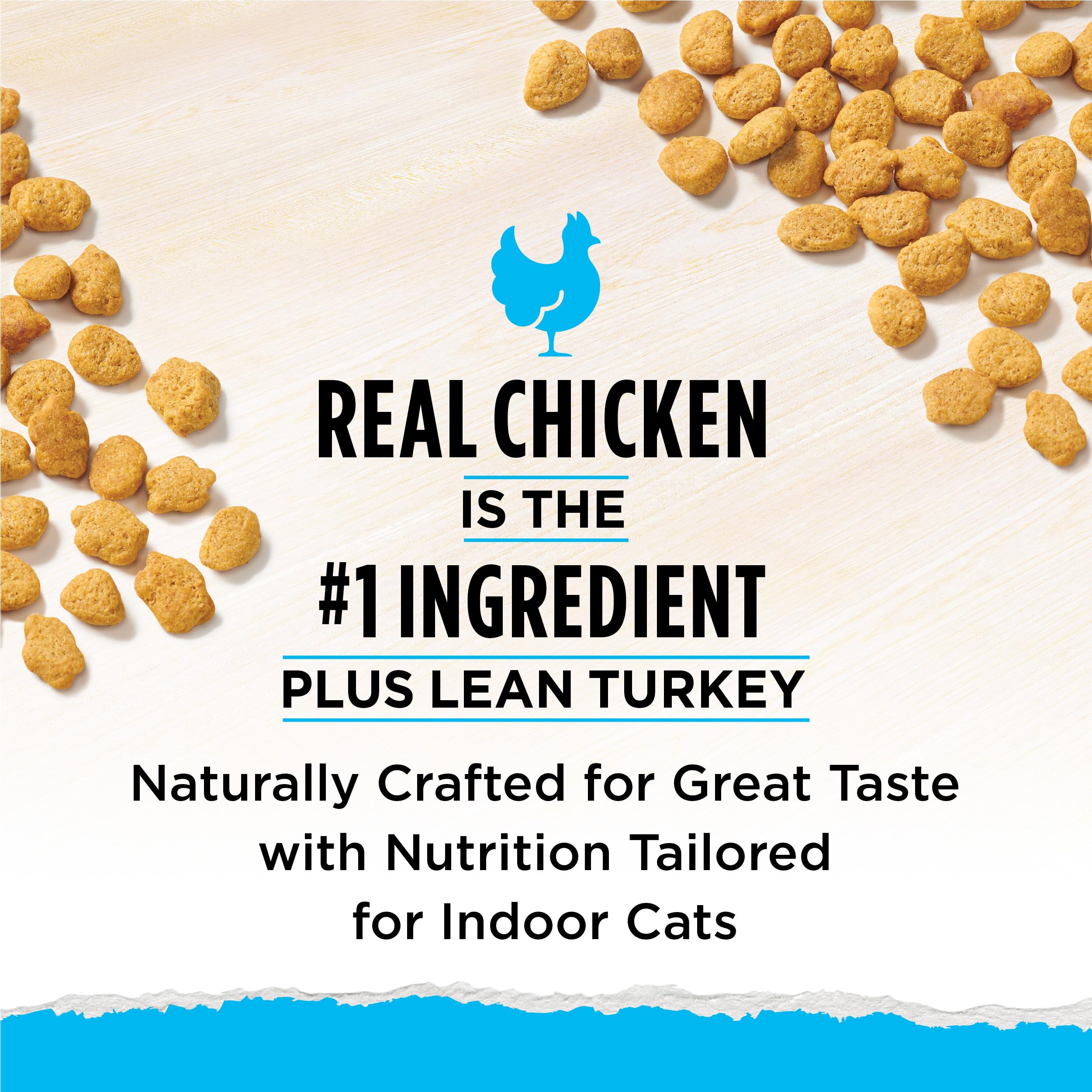 Purina Cat Chow Naturals Indoor - poids santé: aide potentielle à maintenir une silhouette équilibrée.