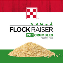 Purina Flock Raiser avec prébiotiques/probiotiques/levure pour immunité et digestion