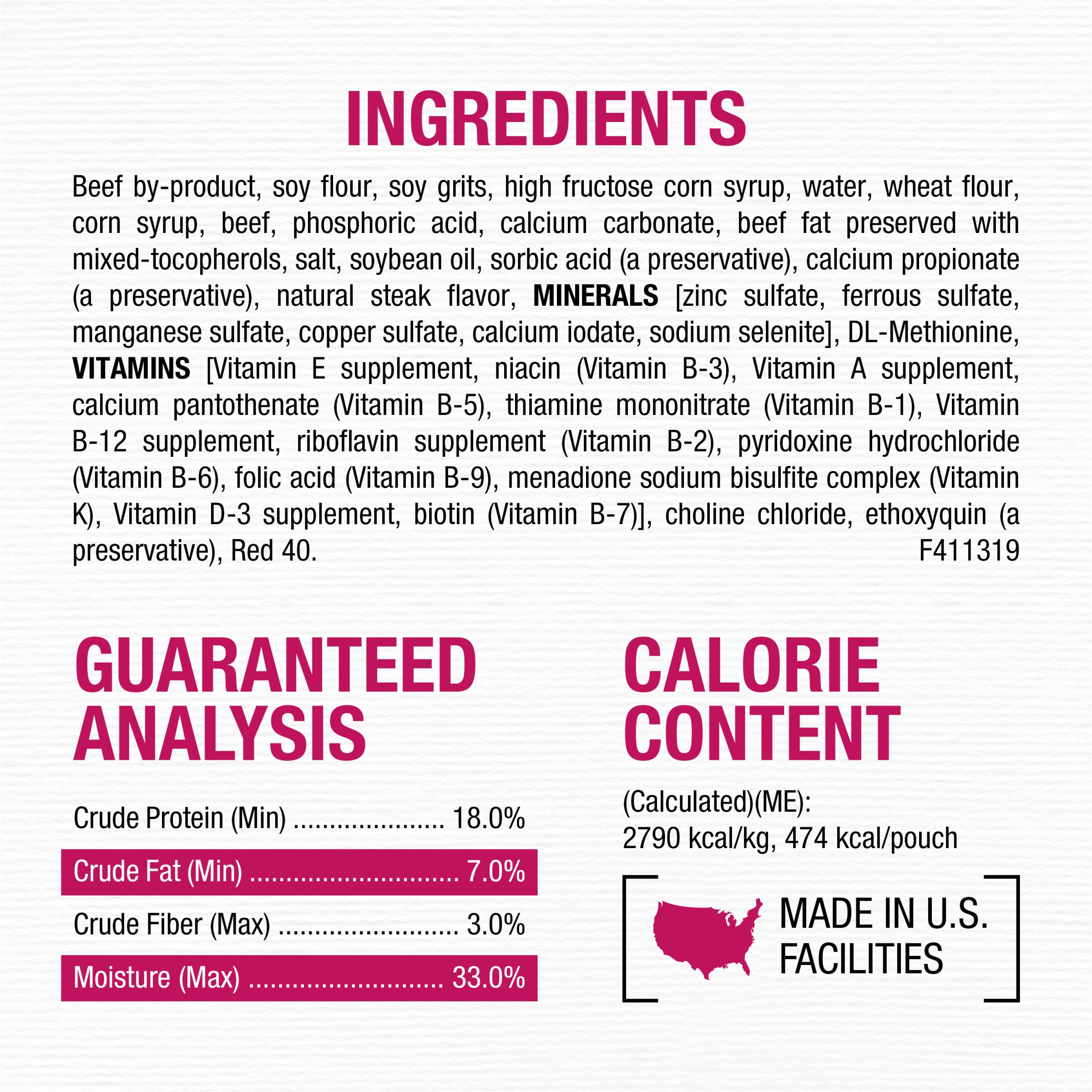 Purina Moist & Meaty portions individuelles: service propre et pratique