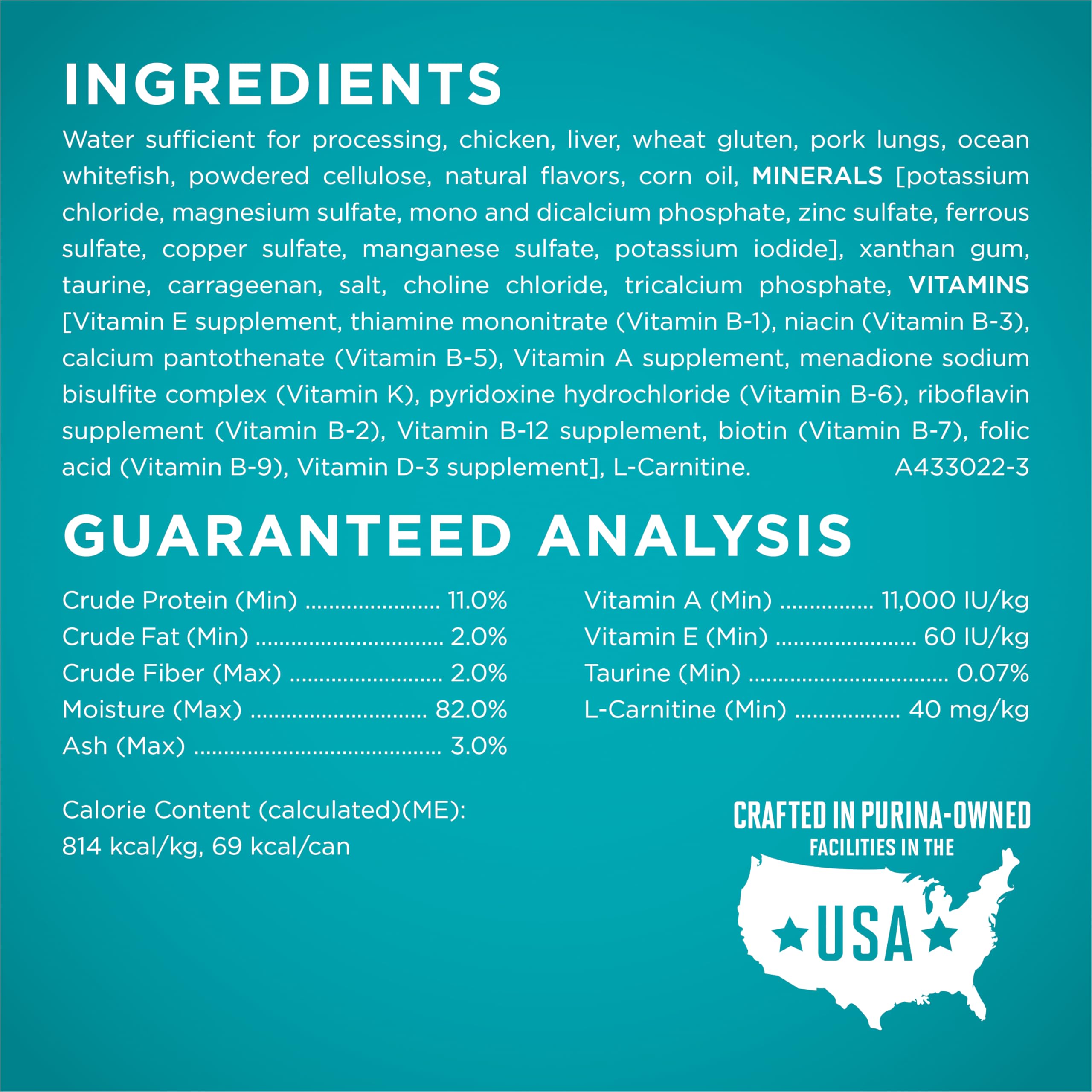 Purina ONE, hydratation quotidienne grâce à la formule humide.