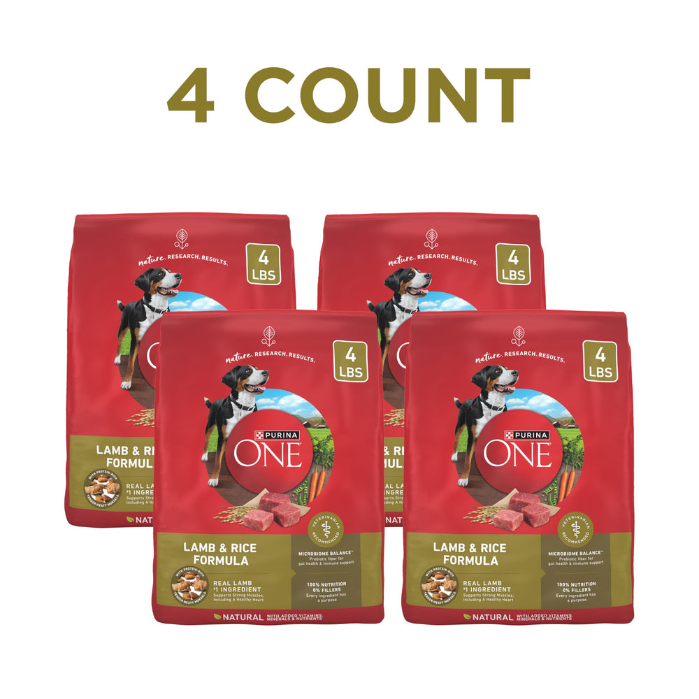 Purina ONE emballage rouge 4 lb — emballage pratique et frais