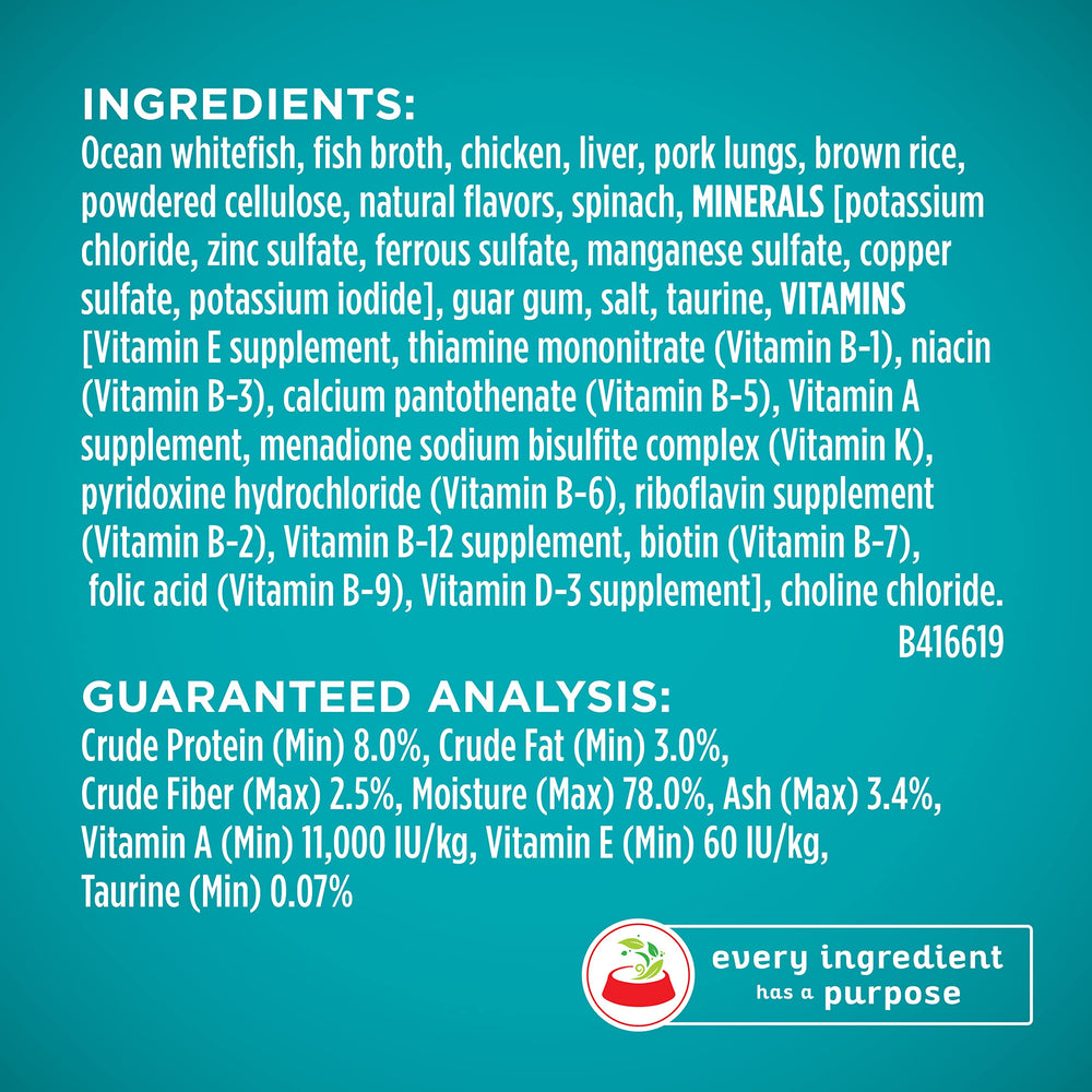 Recette sans soja, céréales, blé et pomme de terre Purina ONE.
