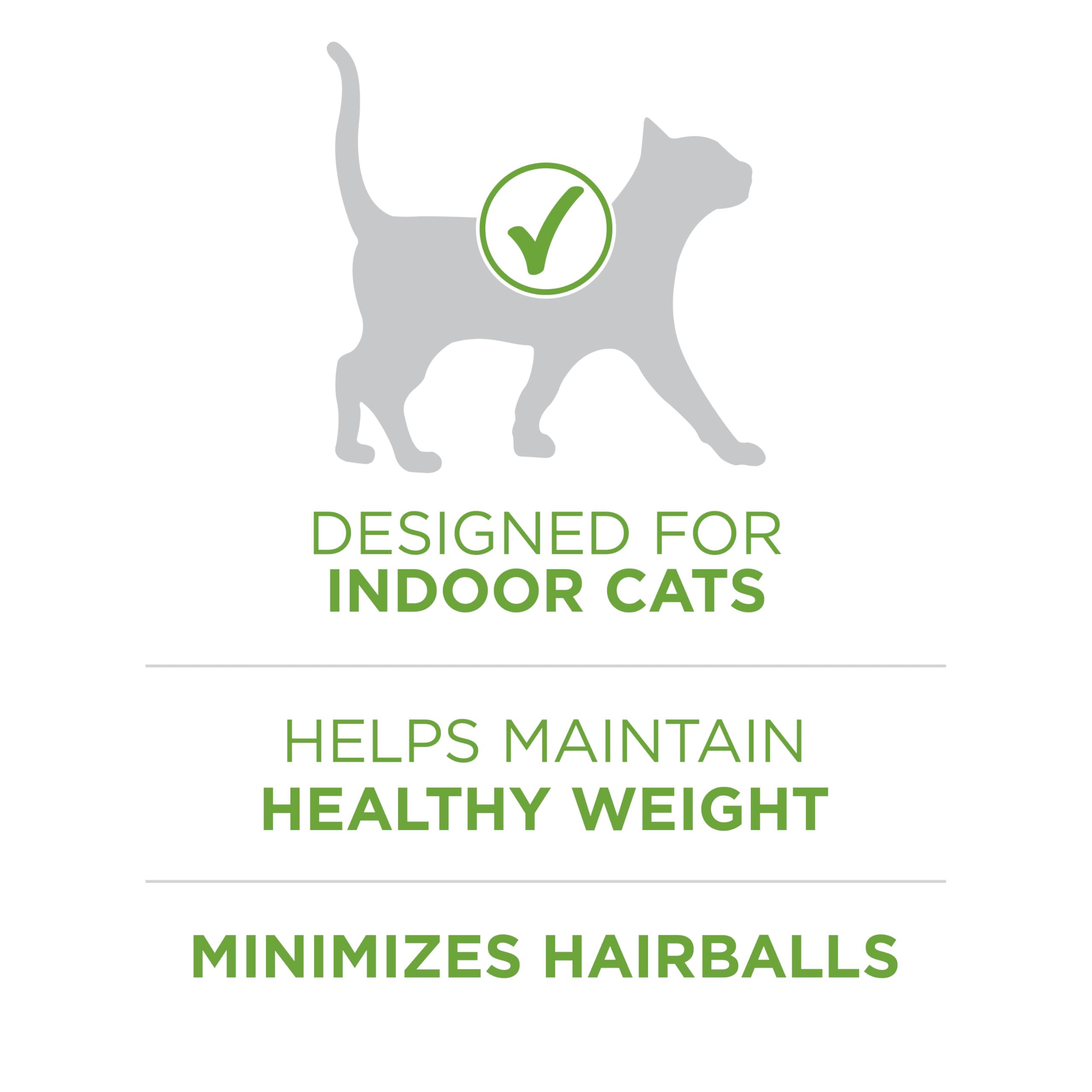 Purina One Avantage Interieur fibres-naturelles, facilite digestion et gestion des poils.