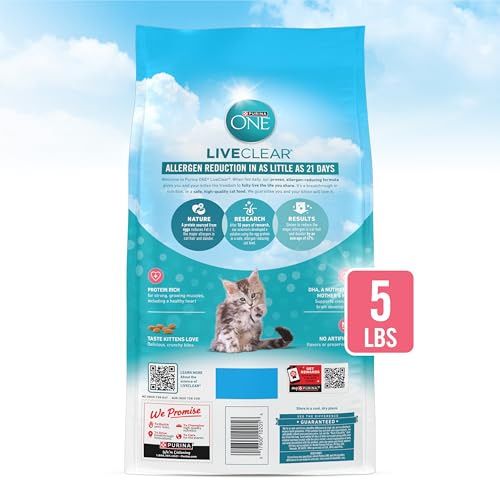 Purina ONE LiveClear emballage 5 lb