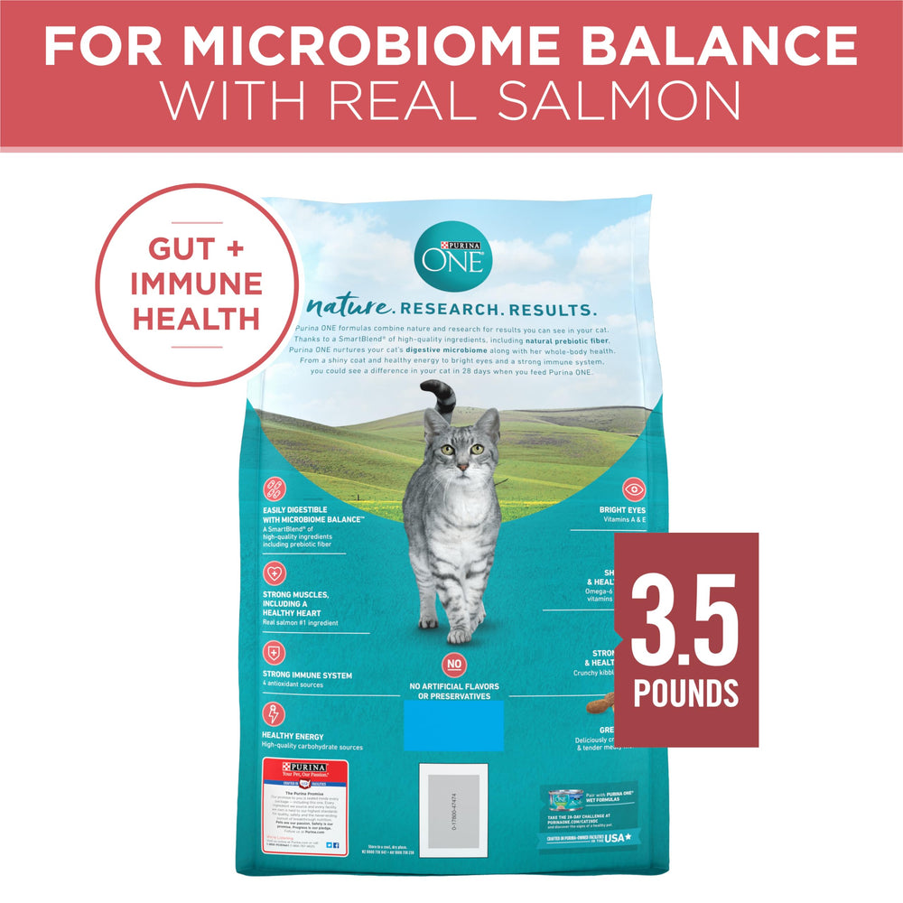 Peau et pelage sains avec les acides gras essentiels Purina ONE Mélange Tendre.