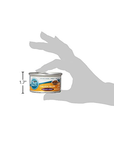 Purina One nourriture humide poulet pour chat, hydratation naturelle