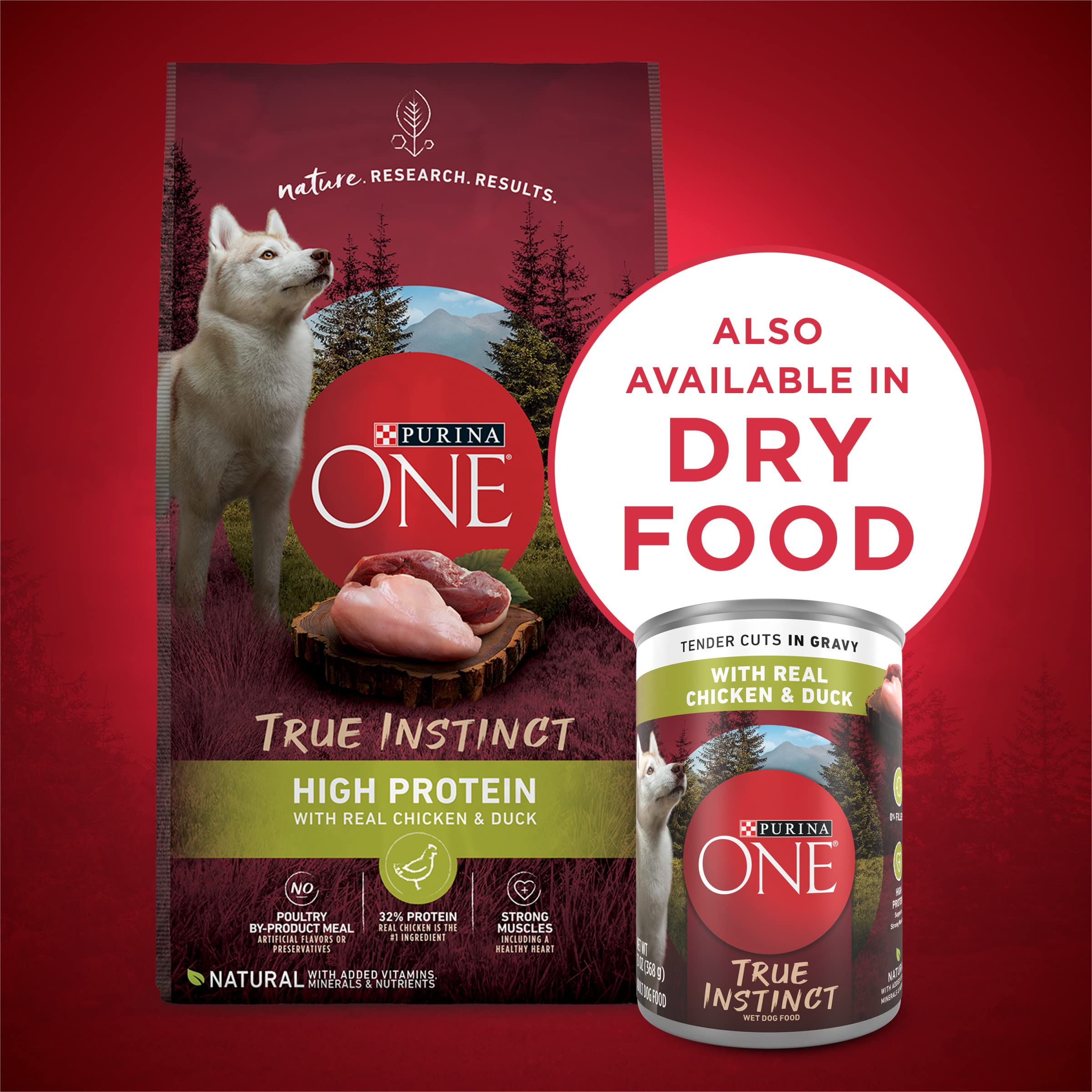Purina ONE nutrition complète pour chien adulte, formule équilibrée