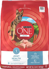 Purina ONE Plus croquettes crunchies, dents et gencives saines.