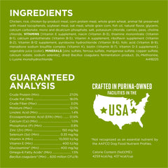 Purina ONE Plus Glucosamine et EPA favorisent mobilité et articulation.