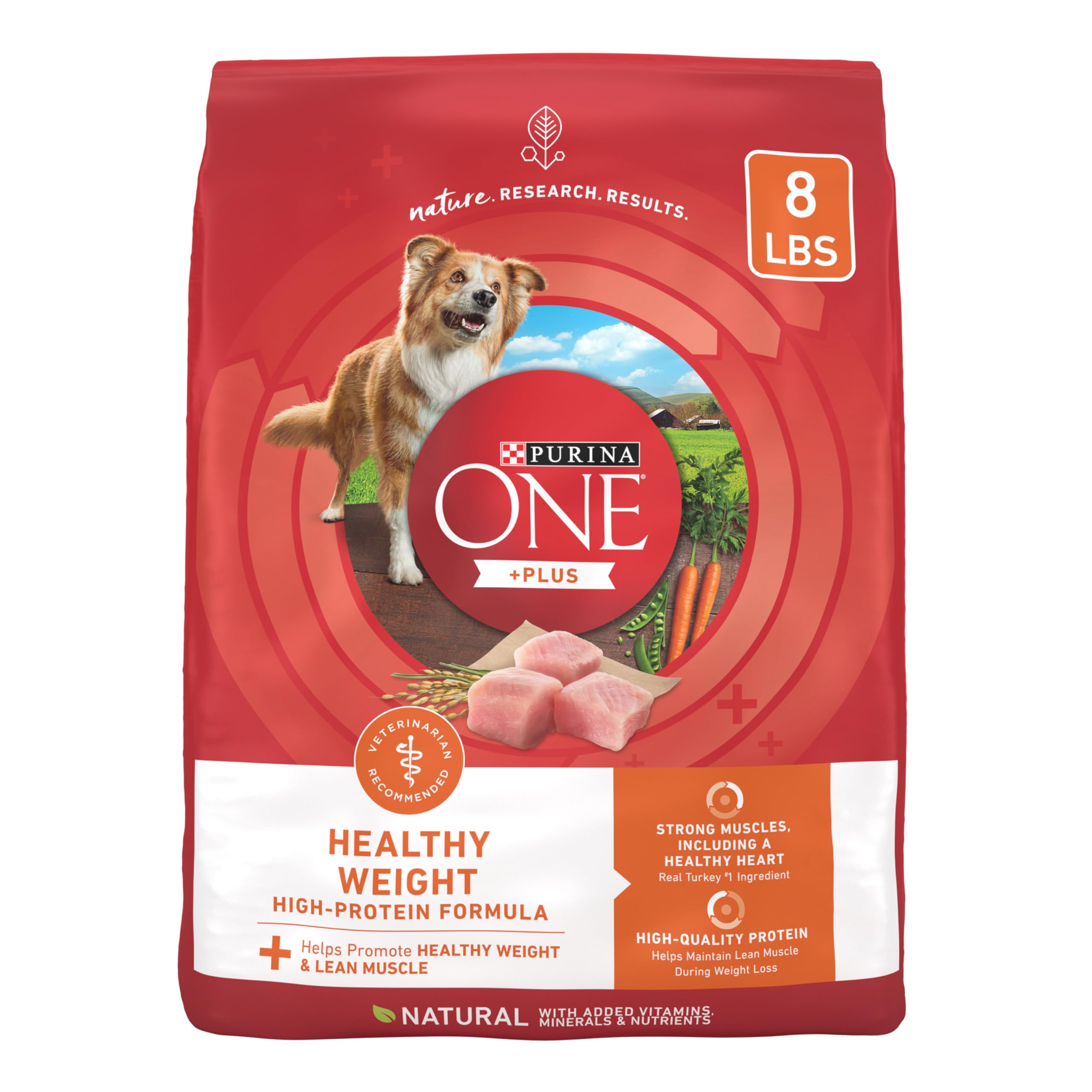 Purina ONE Plus Poids Santé – croquettes pour chien soutenant le poids idéal et la satiété