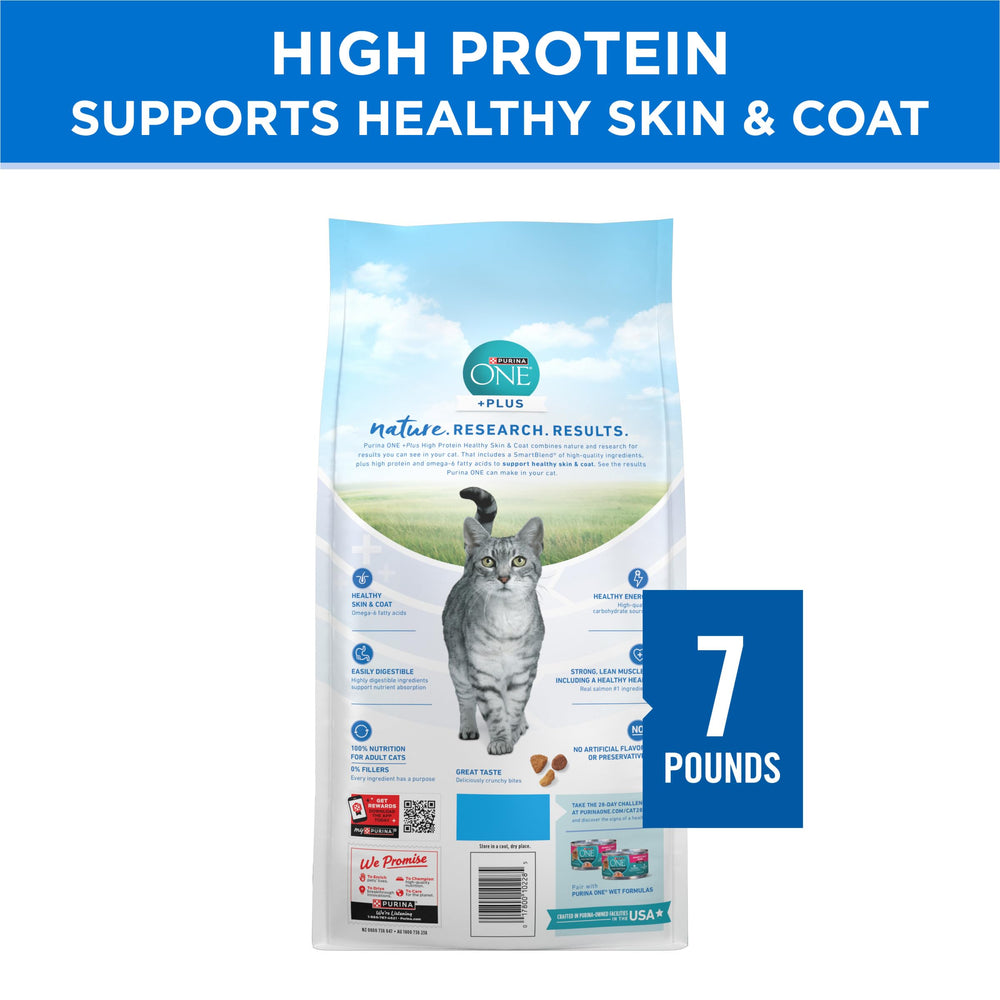 Purina ONE Plus – recommandée par des vétérinaires pour les adultes.