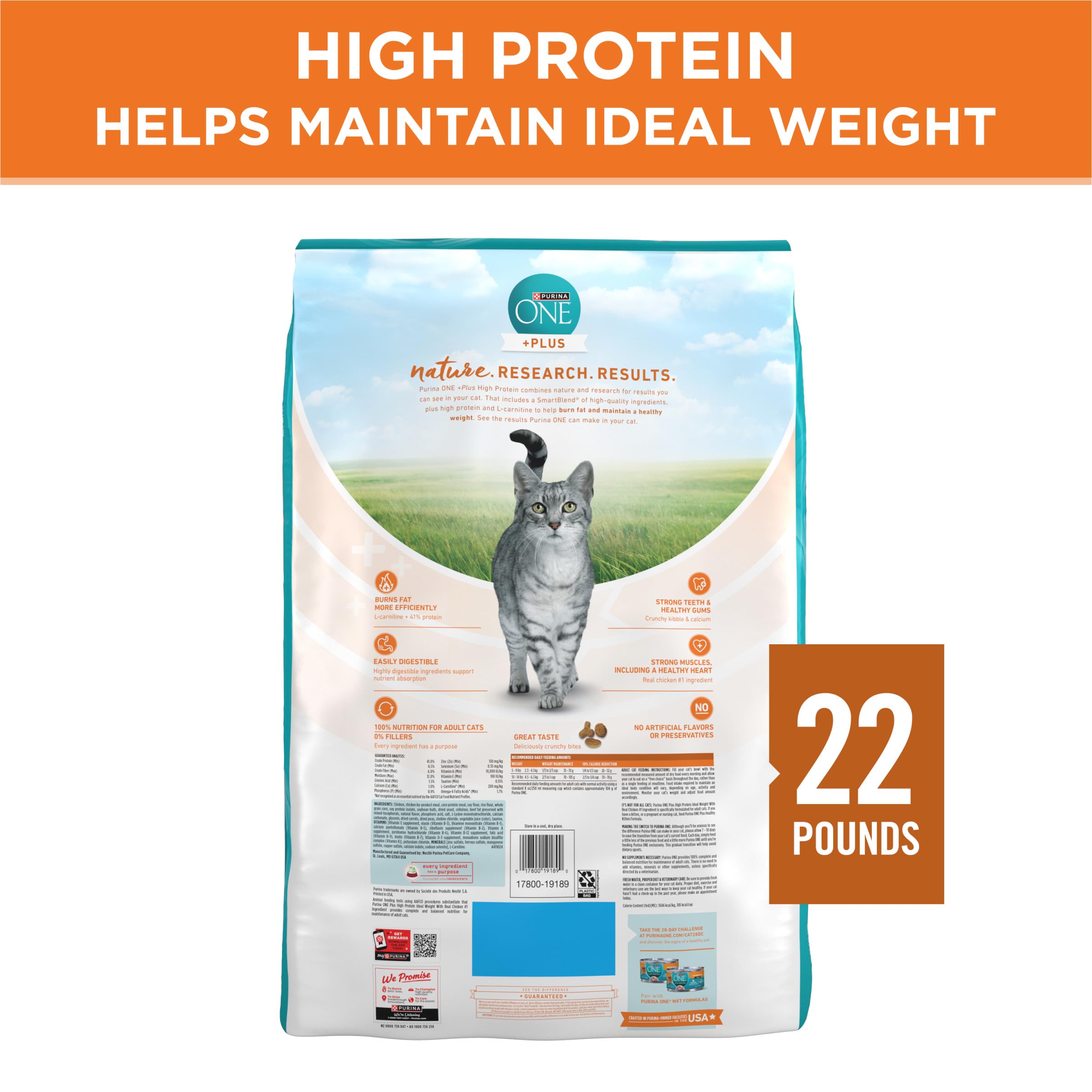 Fabriqué dans nos installations Purina aux États-Unis.
