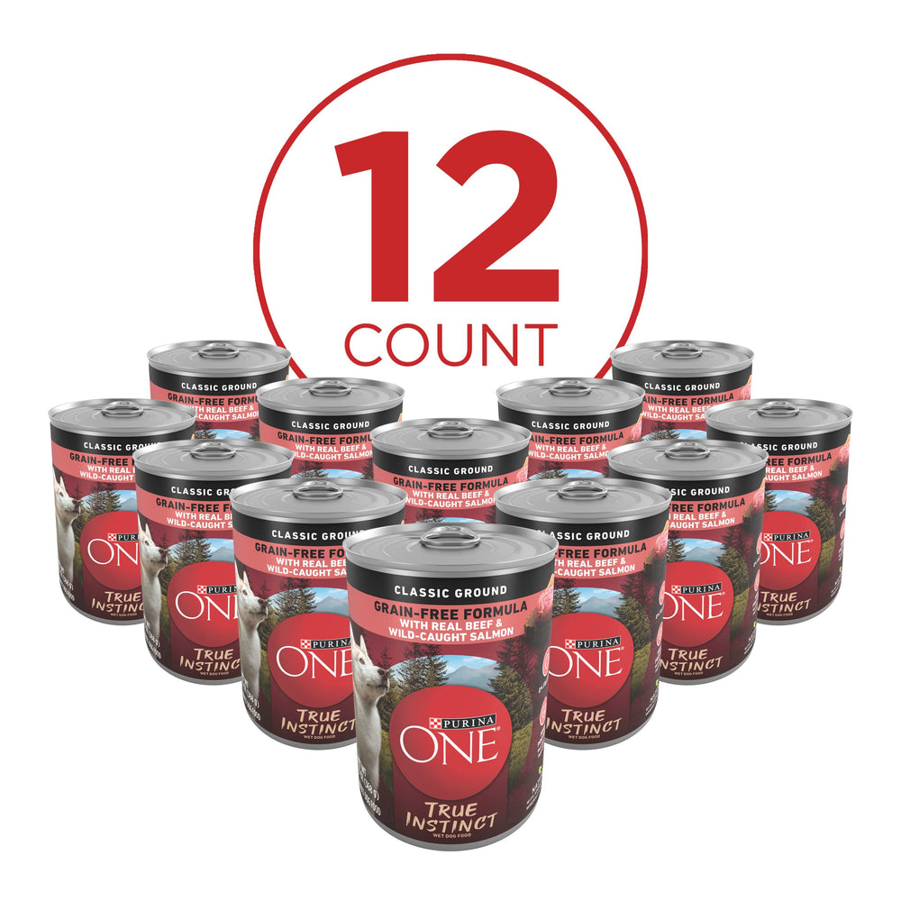 Purina One protéine boeuf réel, soutien musculaire possible.
