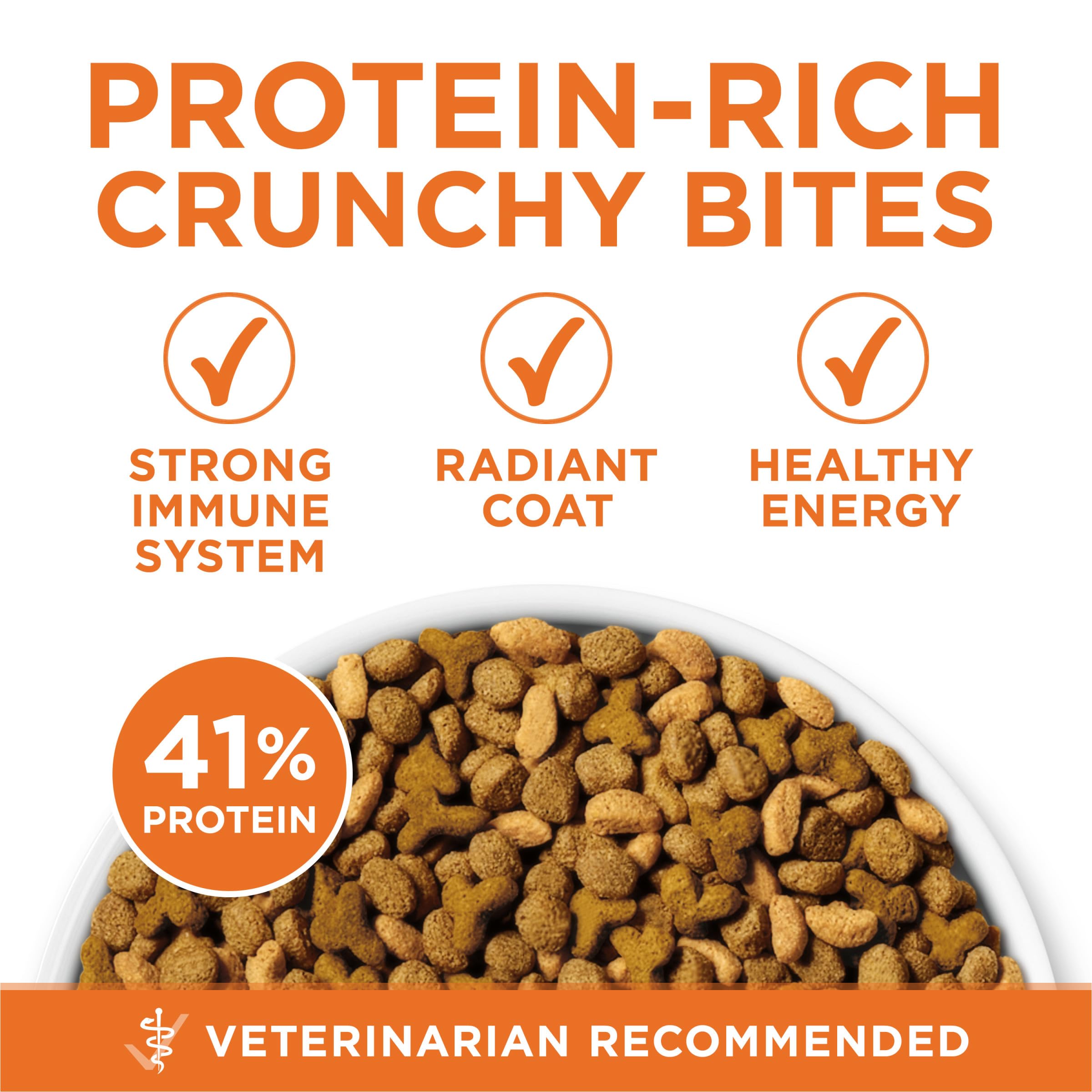 Purina ONE sans arômes artificiels ni conservateurs ajoutés.