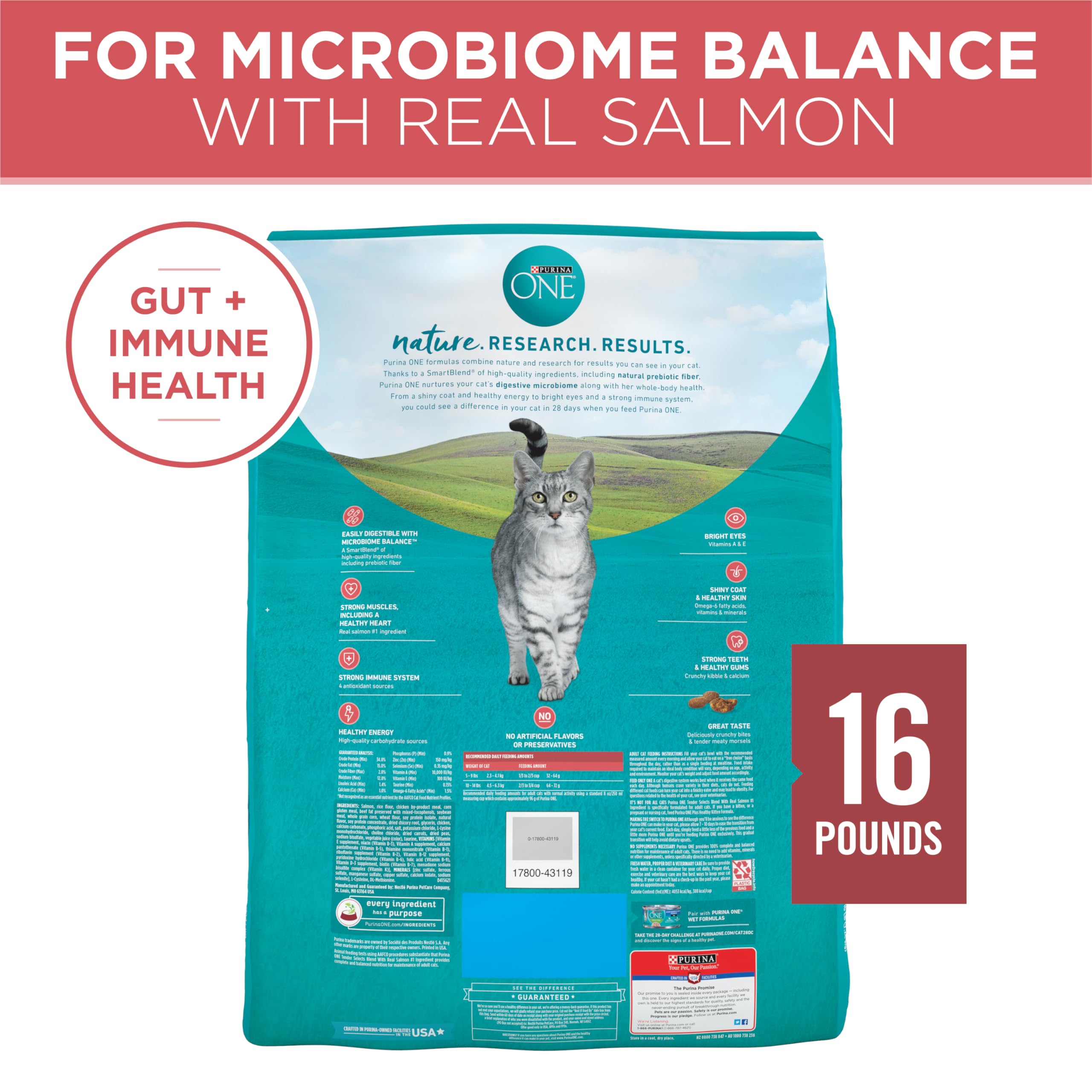 Purina ONE sans arômes ni conservateurs artificiels – alimentation naturelle et complète.