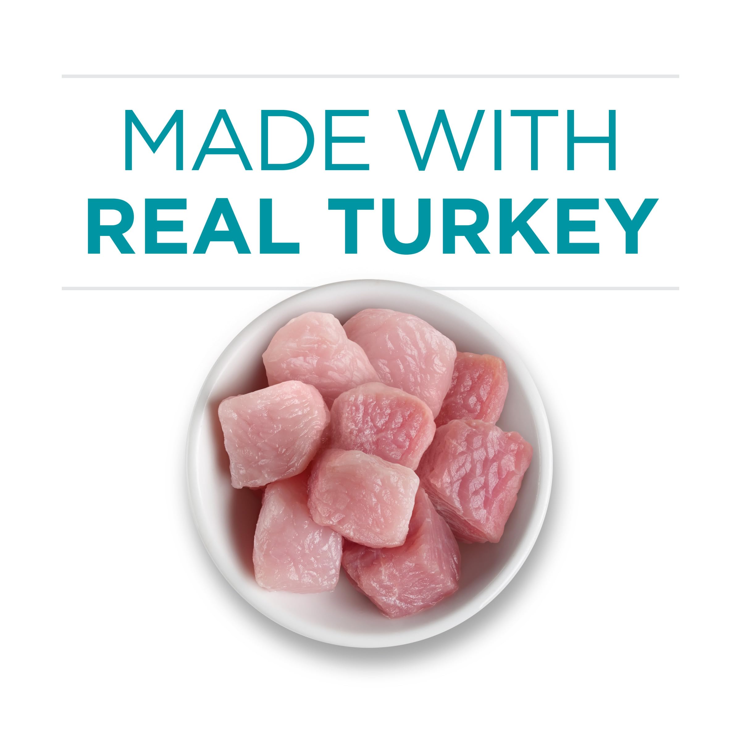 Purina ONE Sans remplisseurs – nutrition complète sans ingrédients superflus.