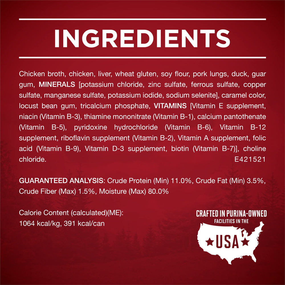 Purina ONE sans sous-produits aviaires, liste d-ingrédients claire