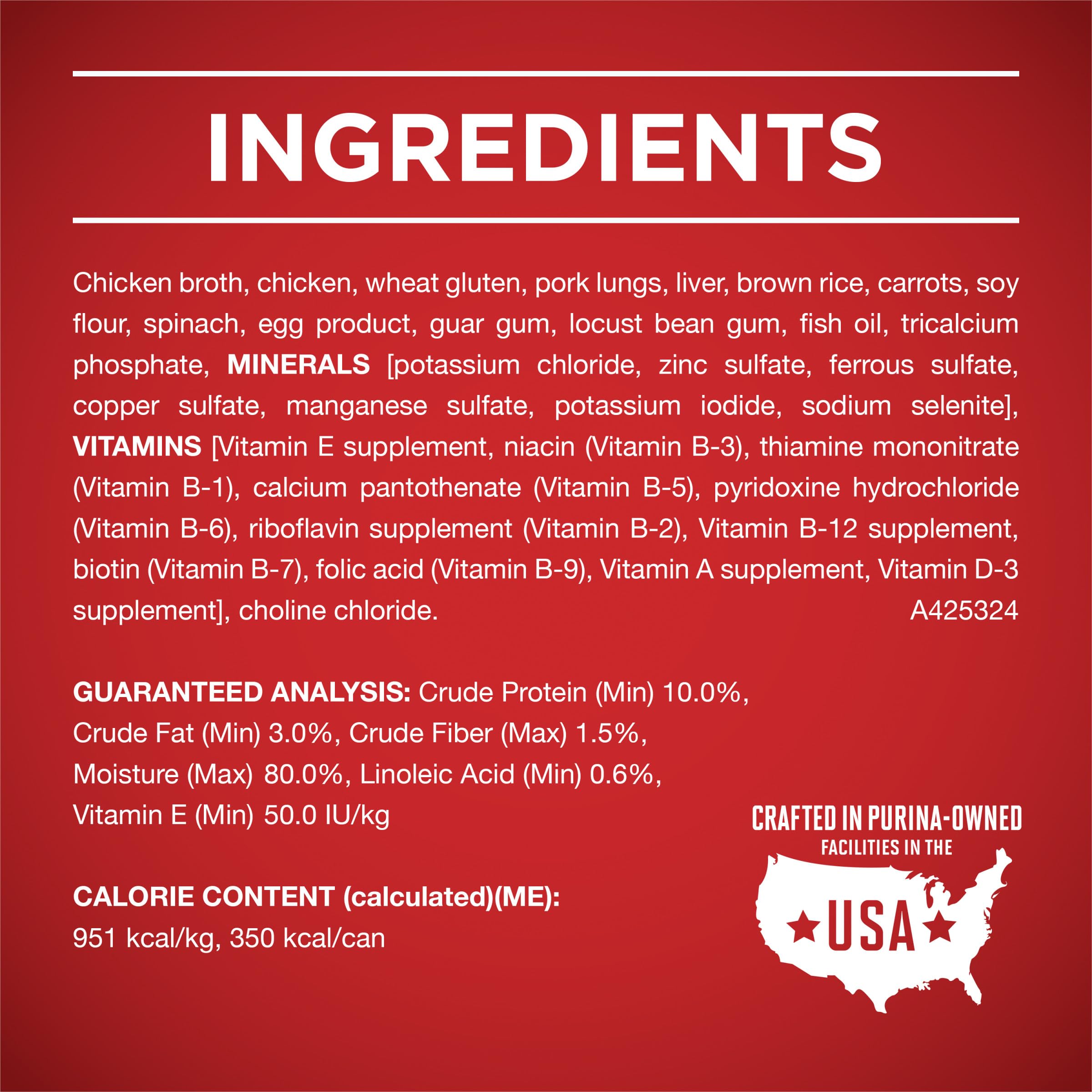 Sans sous-produits et sans fillers dans Purina ONE Tender Cuts.