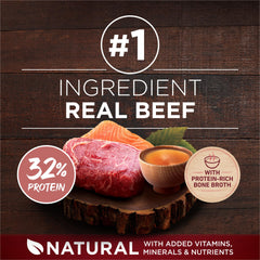Purina One True Instinct Bouillon d'Os, soutien des articulations grâce au collagène naturel.