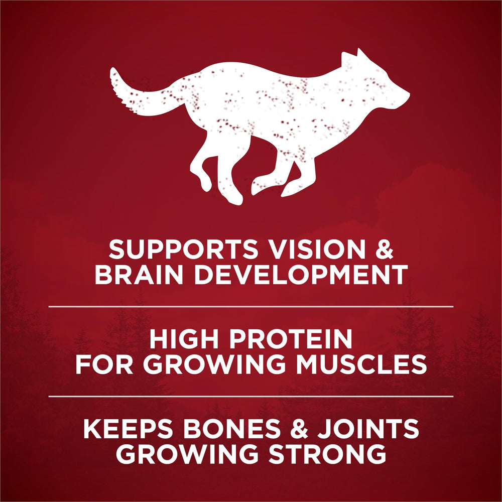 Purina ONE True Instinct protéines 32% – soutien des muscles en croissance.