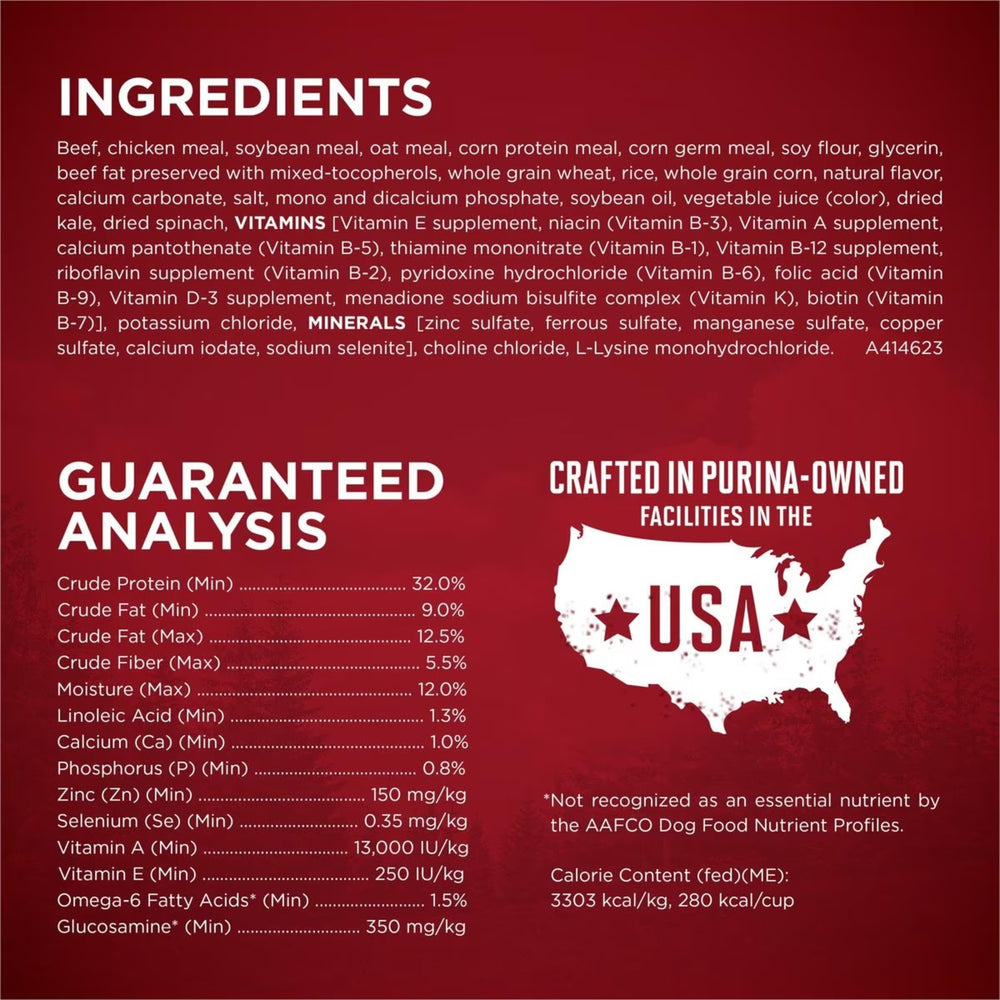 Purina ONE Vrai Instinct Chien – Sans sous-produits volaille, ingrédients plus naturels.