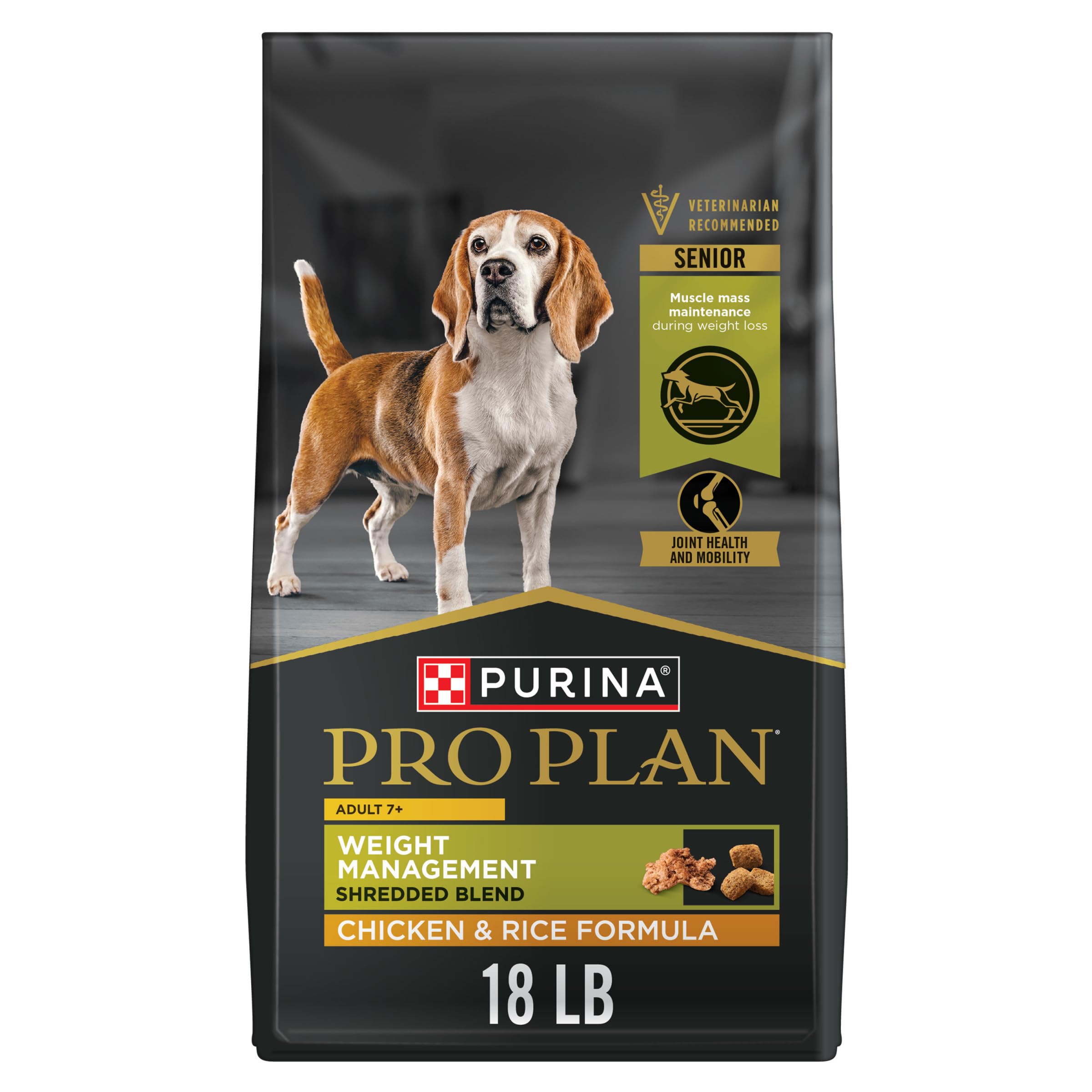 Purina Pro Plan Adulte 7 Plus, sac croquettes, alimentation équilibrée pour le chien.