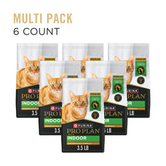 Purina Pro Plan Adulte Intérieur – croquettes visibles, protéine élevée pour muscles toniques