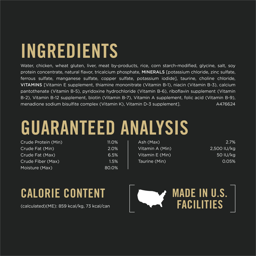Purina Pro Plan Sans Colorants Conservateurs, alimentation plus naturelle.