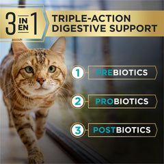 Purina Pro Plan AdvantEDGE prébiotiques probiotiques postbiotiques pour digestion et immunité.