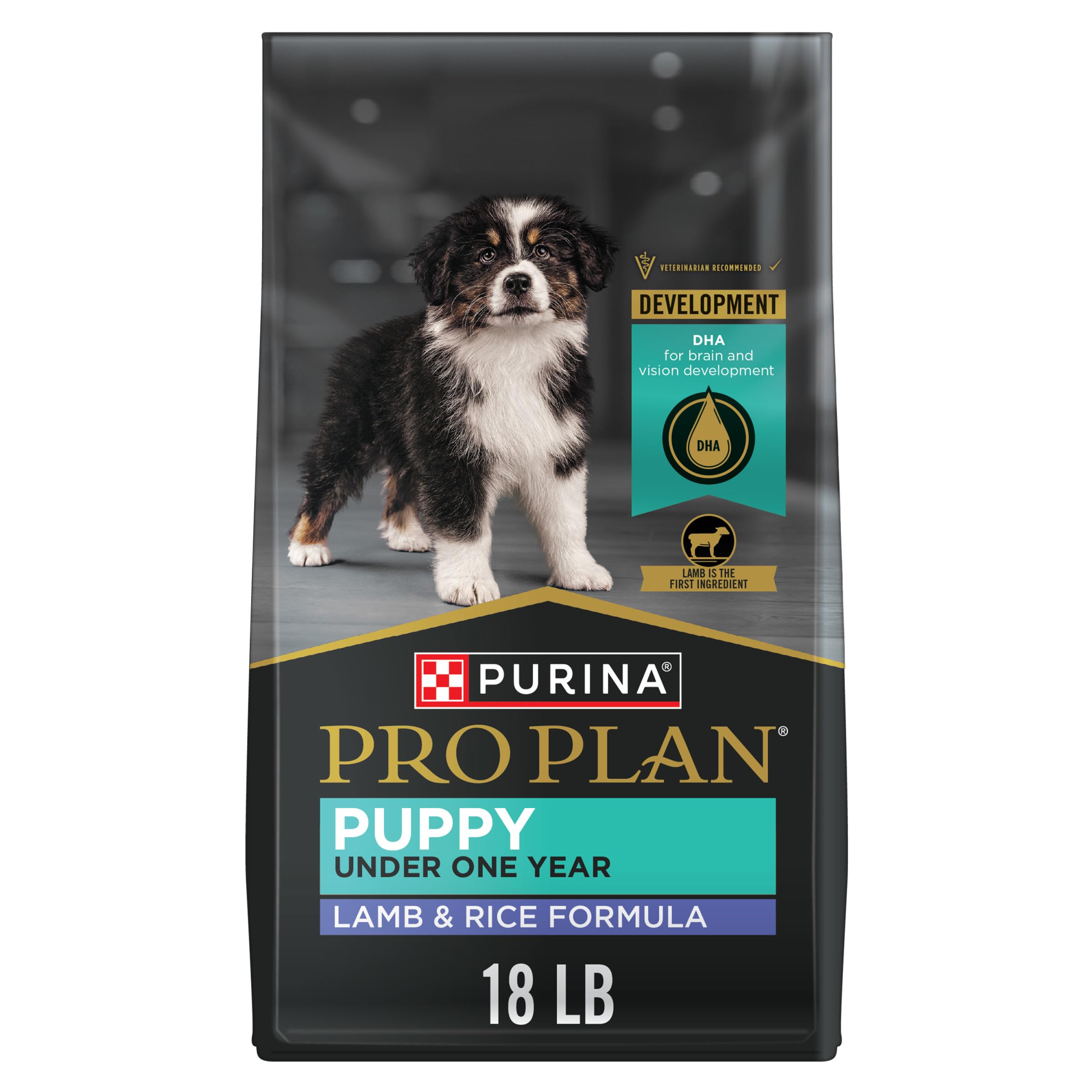 Purina Pro Plan Agneau et Riz Chiot - emballage pratique pour nourrir le chiot